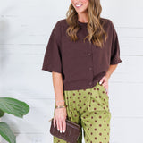 Conrad Brown Sweater Entro