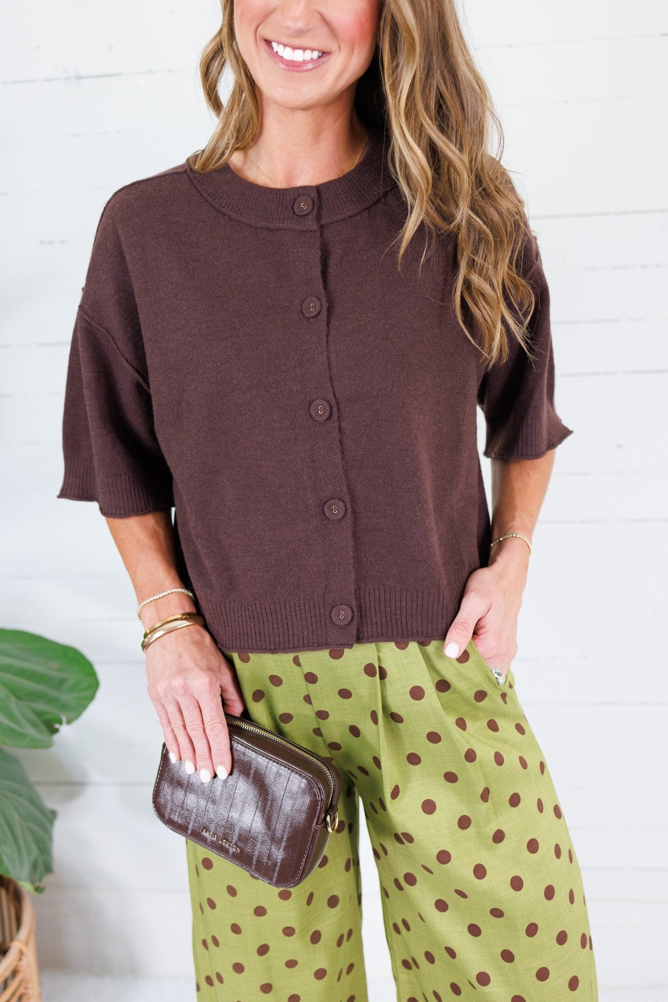 Conrad Brown Sweater Entro