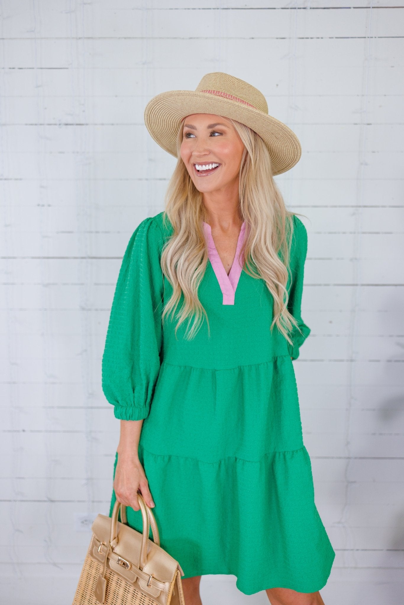 Cooper Green Mini Dress Mary Square