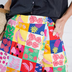Cora Fruit Quilt Wrap Skort Karlie