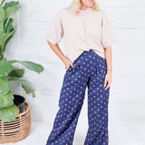 Covington Oatmeal Elbow Sleeves Cardigan Glam