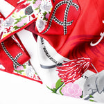 Crimson Tide Twilly Skinny Scarf Saturday Silks