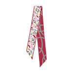 Crimson Tide Twilly Skinny Scarf Saturday Silks