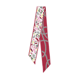 Crimson Tide Twilly Skinny Scarf Saturday Silks