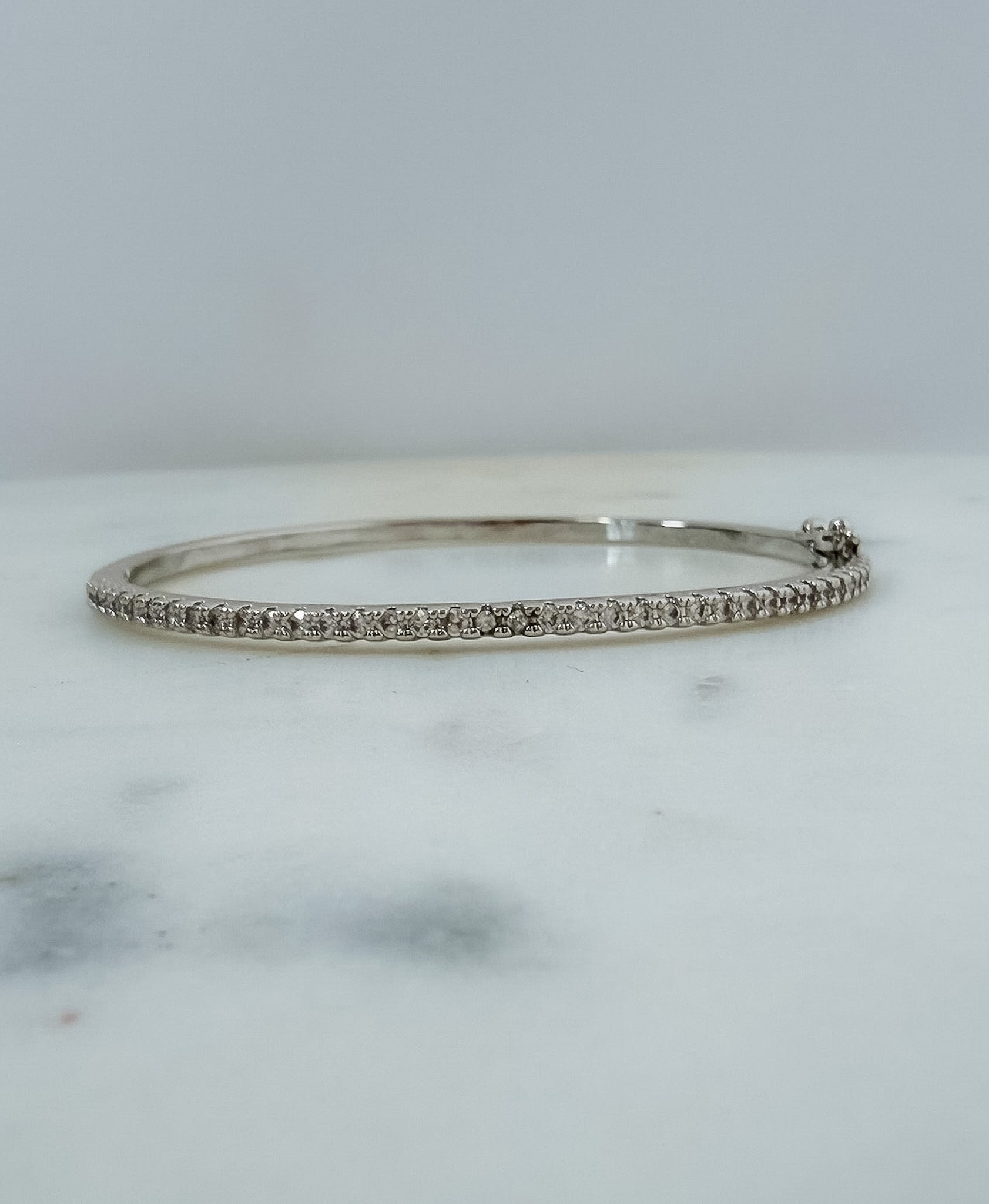 CZ Bangle Bracelet - A3 Accessories - Jewelry - Clover + Bee