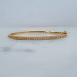 CZ Bangle Bracelet - A3 Accessories - Jewelry - Clover + Bee