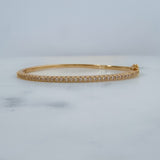 CZ Bangle Bracelet - A3 Accessories - Jewelry - Clover + Bee