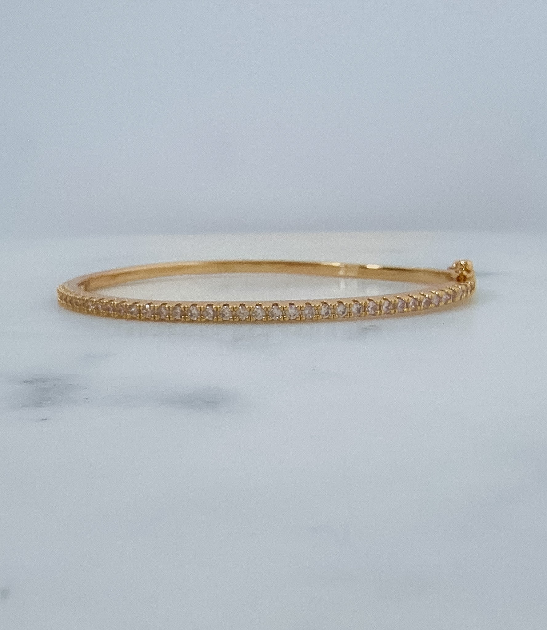 CZ Bangle Bracelet - A3 Accessories - Jewelry - Clover + Bee