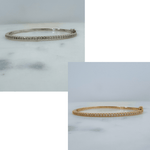 CZ Bangle Bracelet - A3 Accessories - Jewelry - Clover + Bee