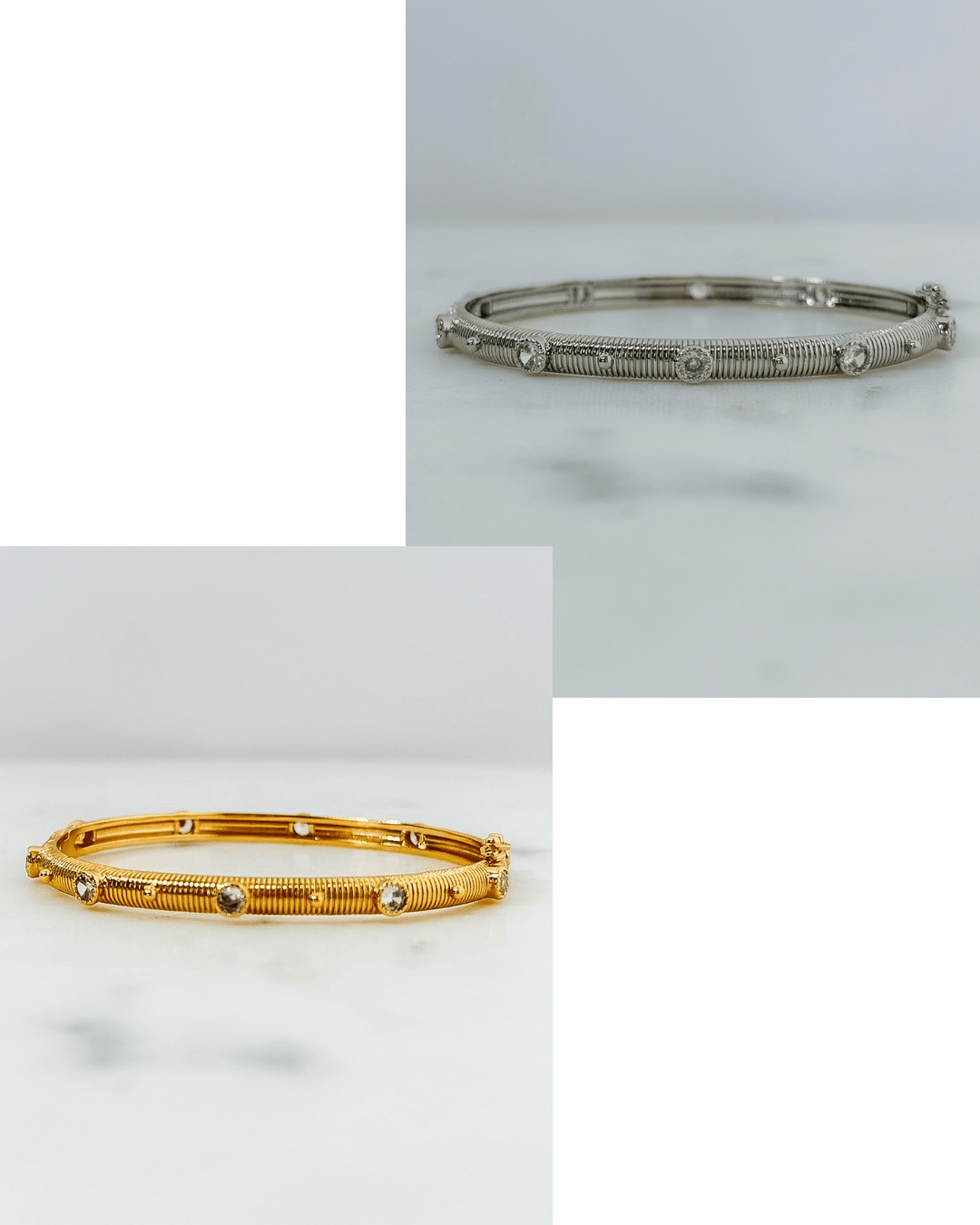 CZ Sputnik Bangle Bracelet - A3 Accessories - Jewelry - Clover + Bee