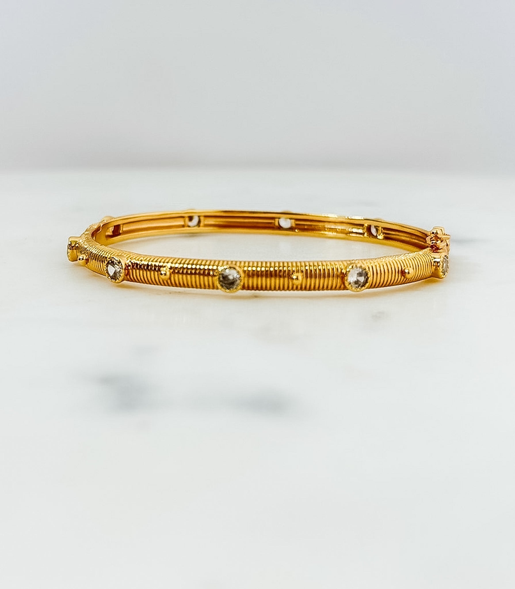 CZ Sputnik Bangle Bracelet - A3 Accessories - Jewelry - Clover + Bee