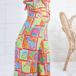 Dahlia Fruit Gauze Smocked Pants Karlie