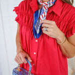 Denney Engine Red Mini Dress Molly Bracken