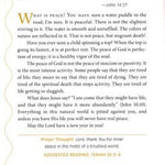 Text page with religious quote and prayer on a white background