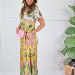 Diana Chartreuse Maxi Dress Briton Court