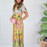 Diana Chartreuse Maxi Dress Briton Court