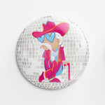 Disco Rebel Gameday Button - A4 Accessories - Misc Accessories - Clover + Bee
