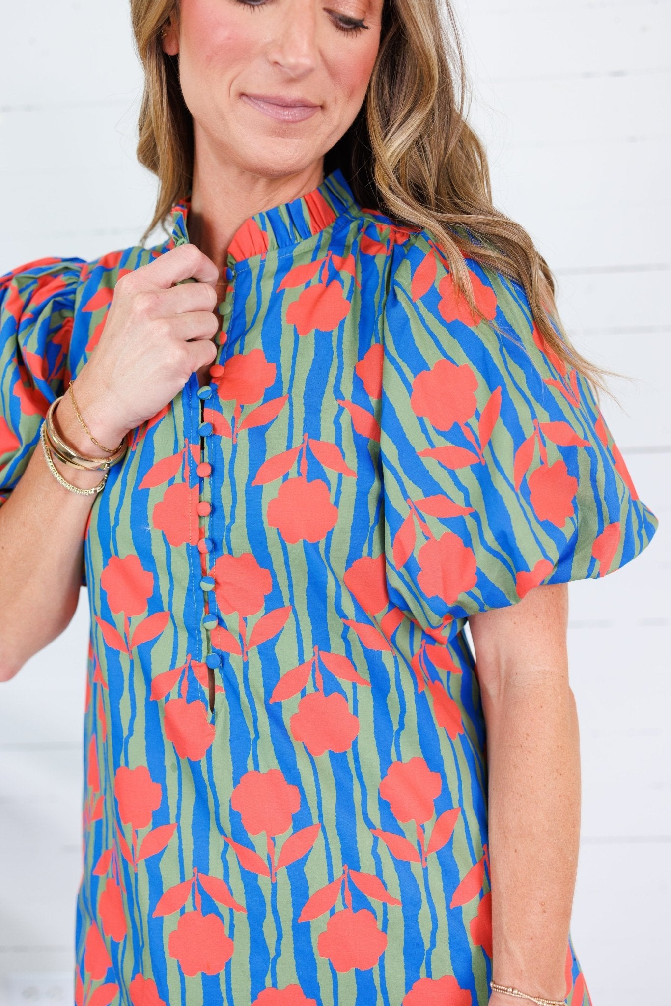 Drinkard Royal Mod Floral Maxi Dress Karlie