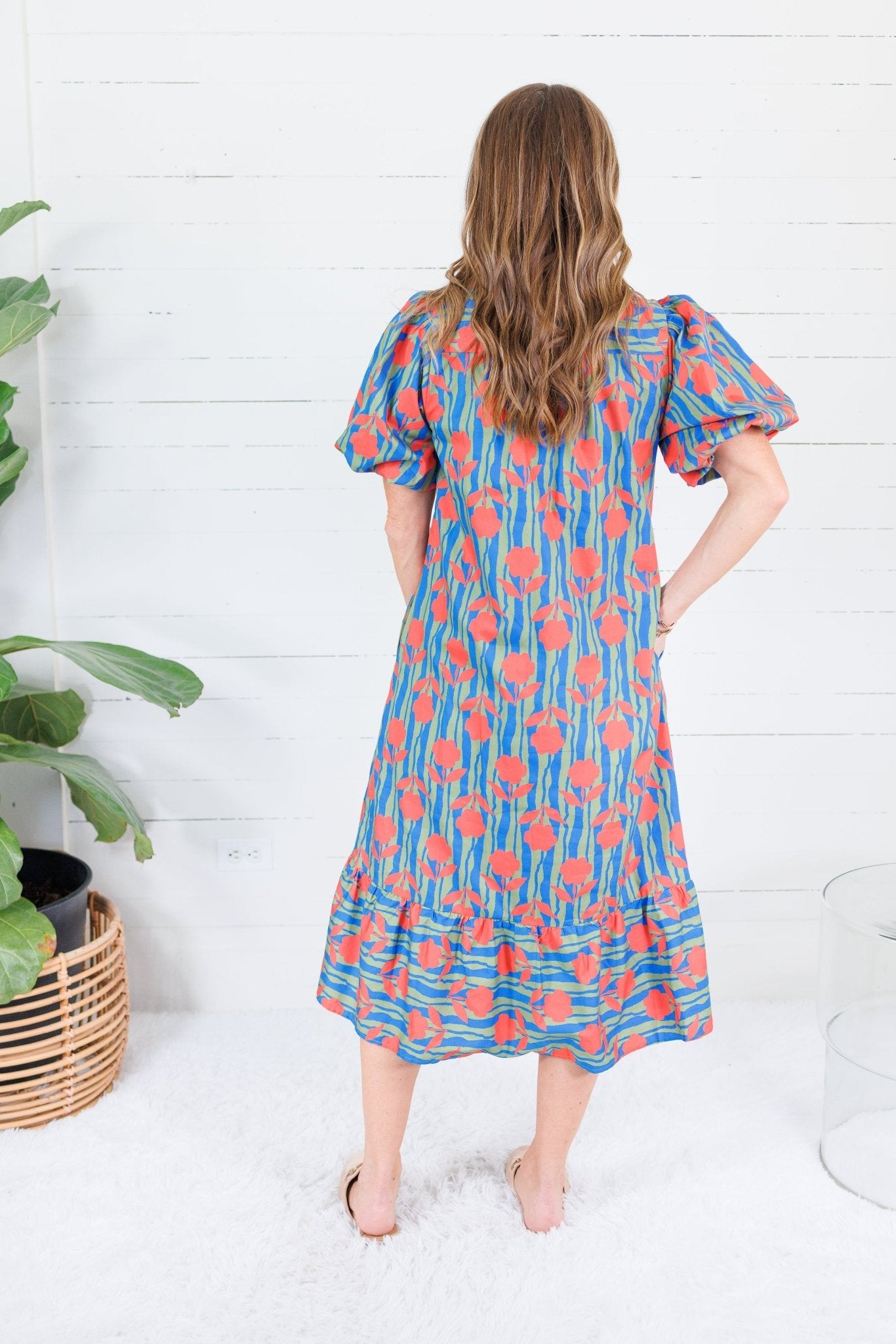 Drinkard Royal Mod Floral Maxi Dress Karlie