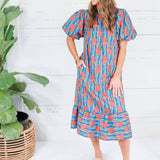 Drinkard Royal Mod Floral Maxi Dress Karlie