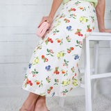 Drummond Fruit Maxi Skirt