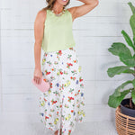 Drummond Fruit Maxi Skirt