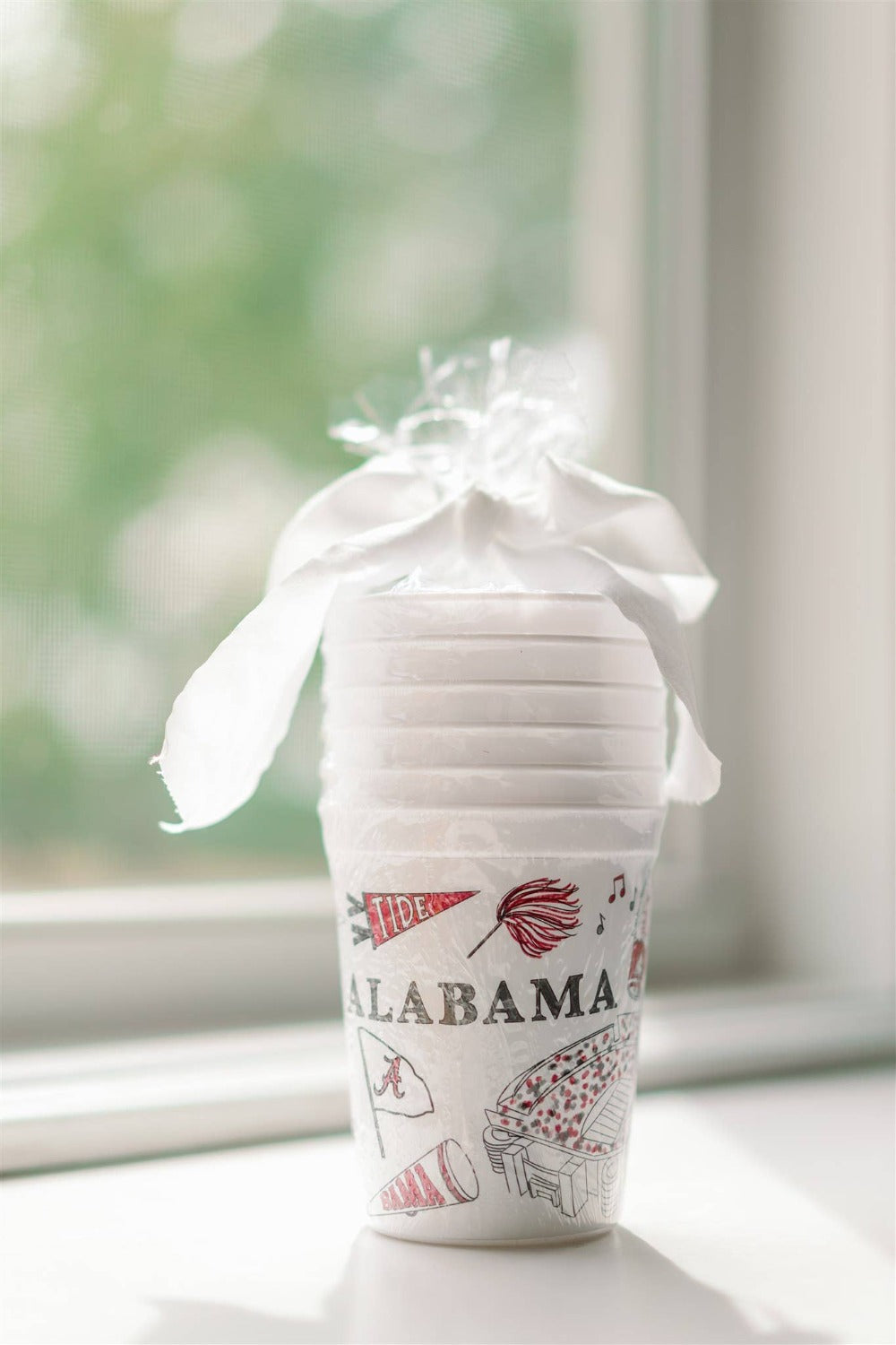 The University of Alabama Stadium Cup (Pack of 6) Gracefully Made Art