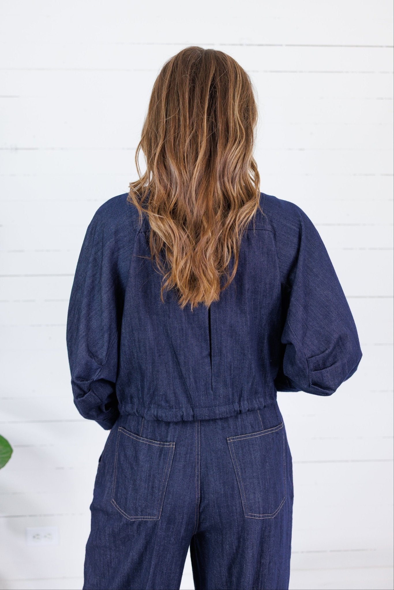 Easton Indigo Bomber Jacket Mustard Seed