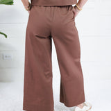 Elizabeth Chocolate Denim Pant Karlie
