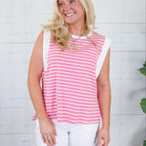 Ella Striped Top Entro 