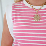 Ella Striped Top Entro 
