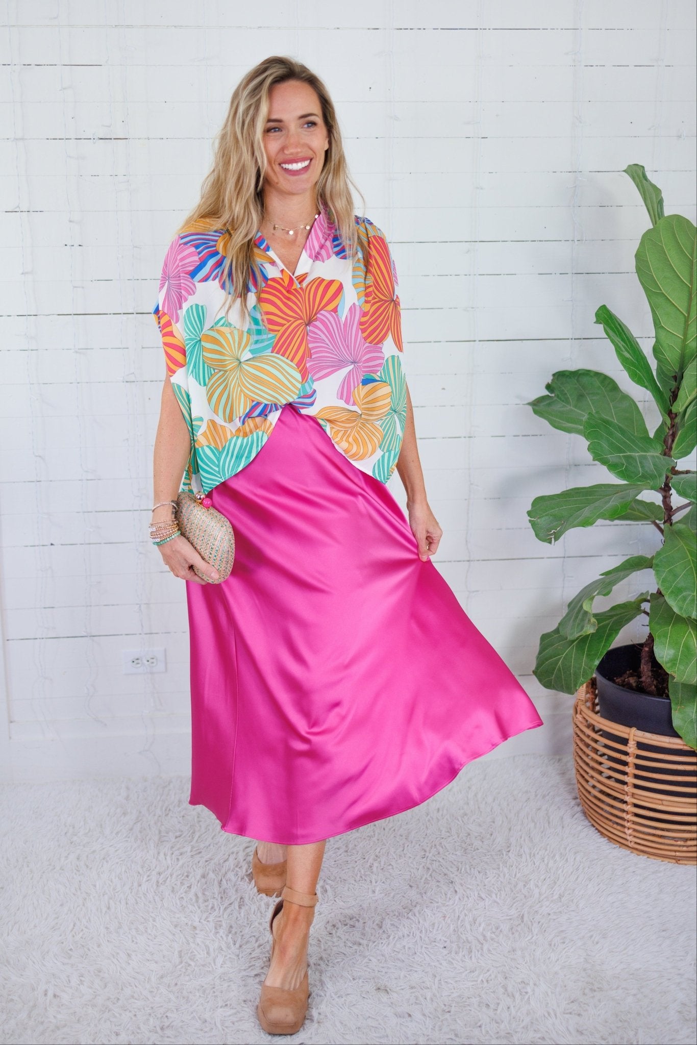 Emerson Botanic Burst Top Adrienne