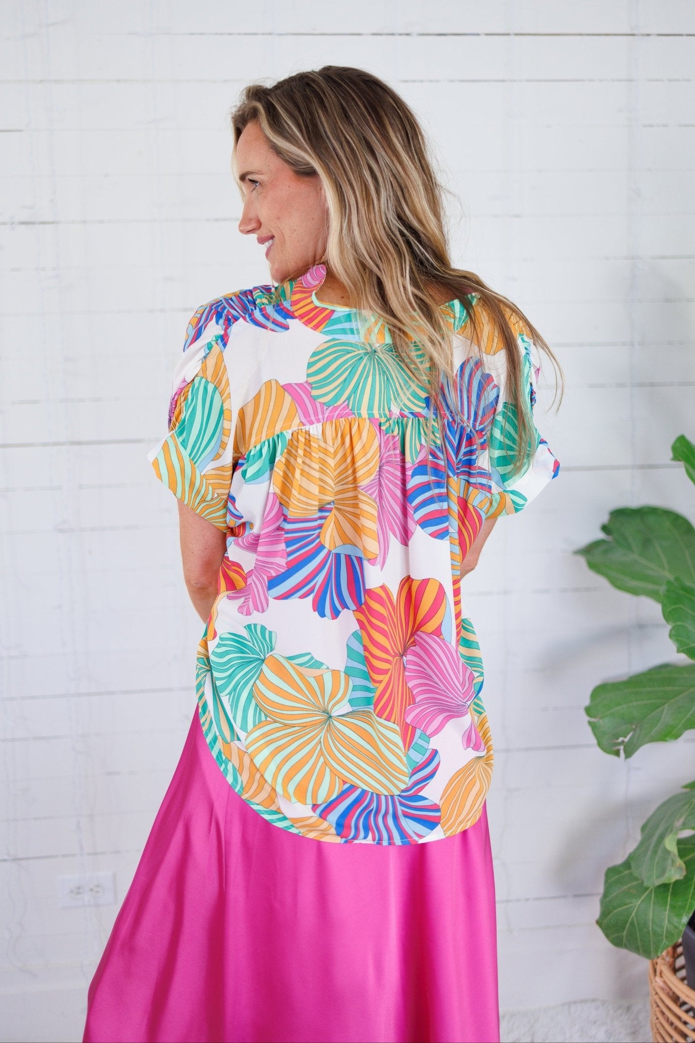 Emerson Botanic Burst Top Adrienne