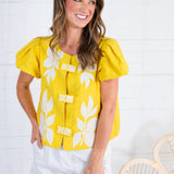 Emily McCarthy Isabella Golden Hour Top