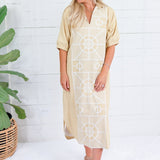 Emily McCarthy Poppy Trellis Caftan