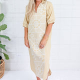 Emily McCarthy Poppy Trellis Caftan