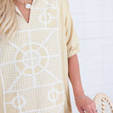 Emily McCarthy Poppy Trellis Caftan