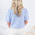 Emma Periwinkle Blue Scallop Edge Cardigan Wishlist