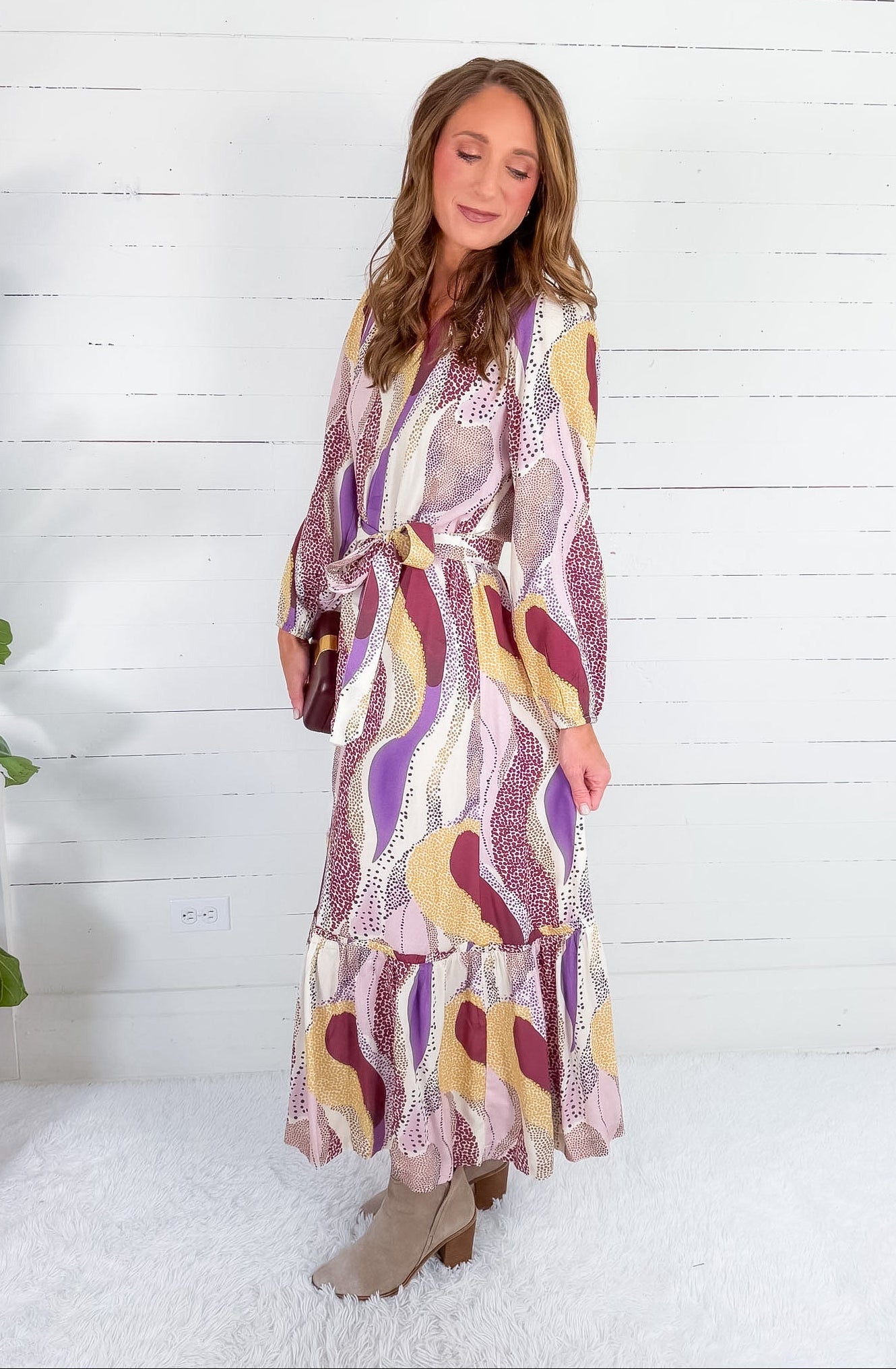 Evelyn Desert Mirage Maxi Dress Briton Court