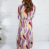 Evelyn Desert Mirage Maxi Dress Briton Court