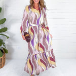 Evelyn Desert Mirage Maxi Dress Briton Court