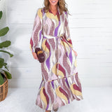 Evelyn Desert Mirage Maxi Dress Briton Court