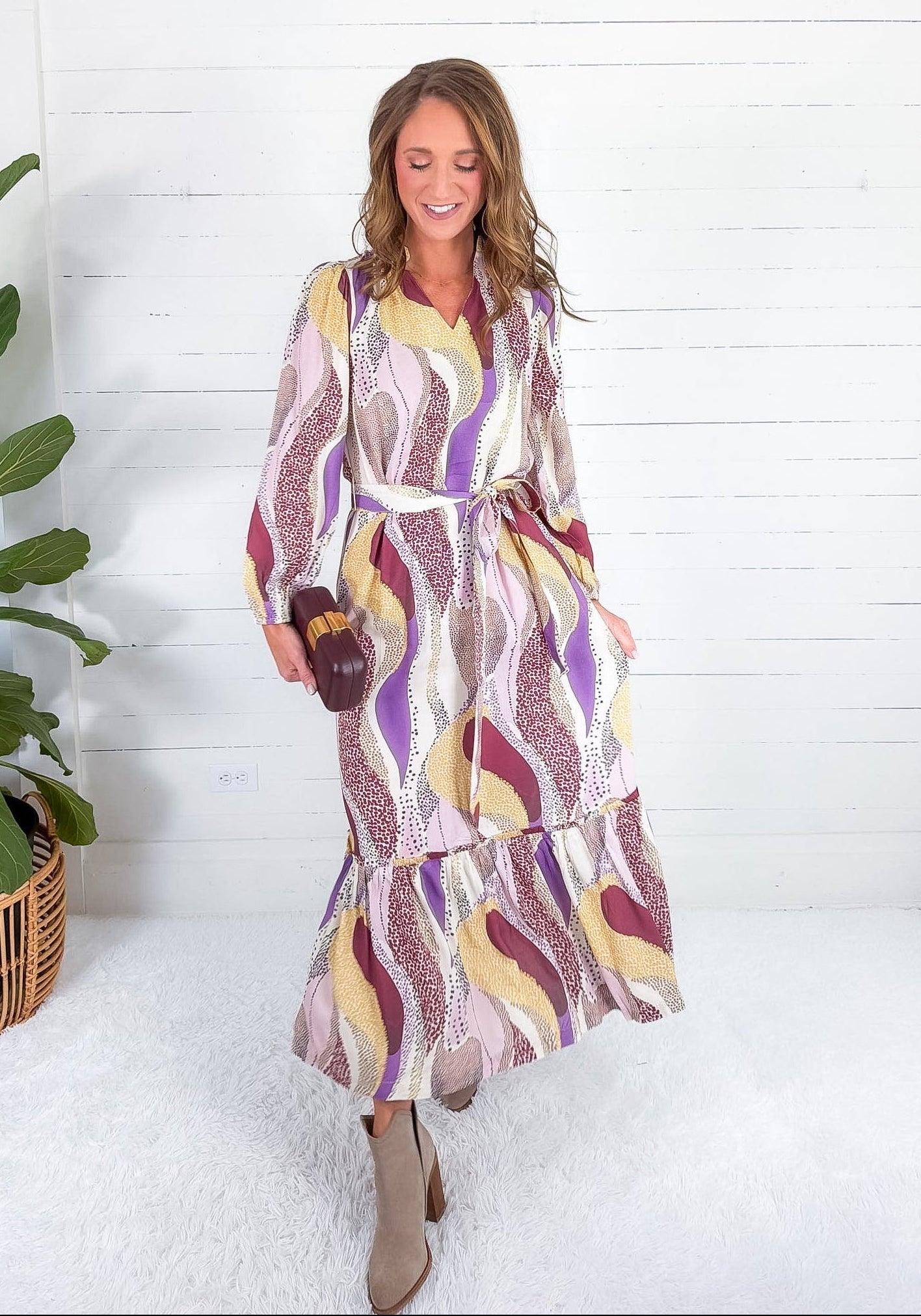 Evelyn Desert Mirage Maxi Dress Briton Court