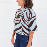 Eye Of The Tiger Blue Sweater Entro