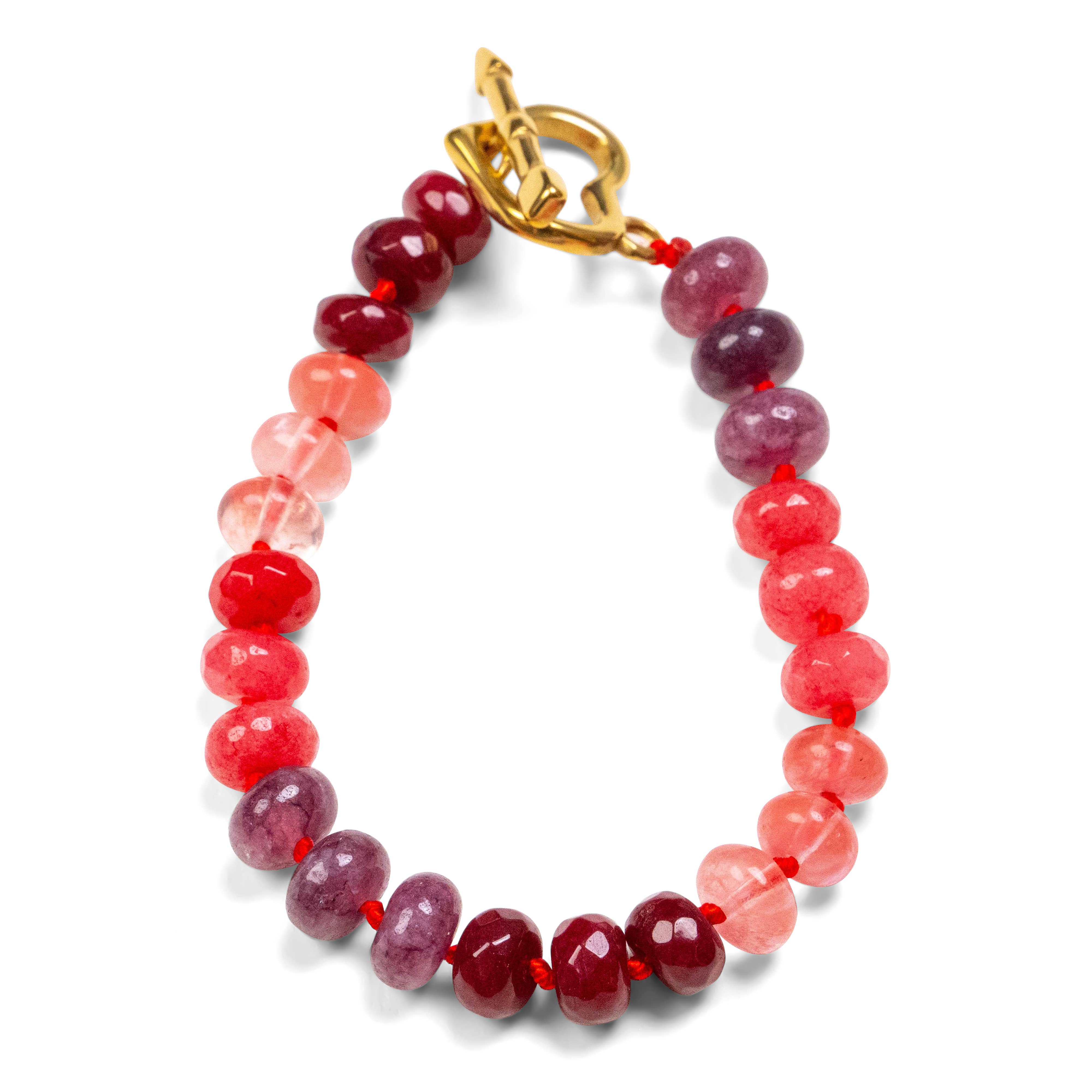 Written In Stone Beaded Bracelet