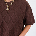 Farmer Brown Diamond Sweater Entro