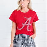 Faye Black Seersucker Gingham Shorts Adrienne