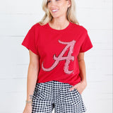 Faye Black Seersucker Gingham Shorts Adrienne