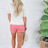 Freedom Off White Star Pointelle Sweater FATE