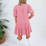 Freeman Red Polka Dot Mini Dress Pinch